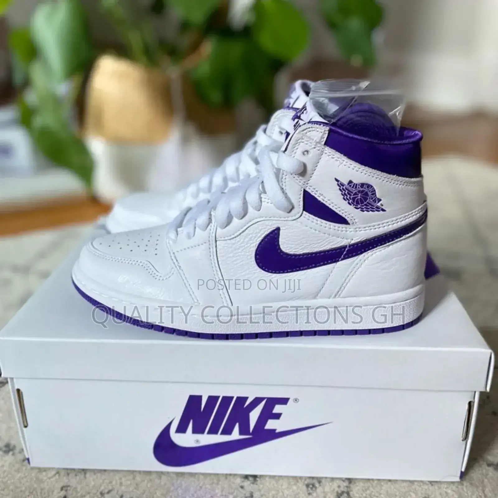 Jordan 1 Court Purple