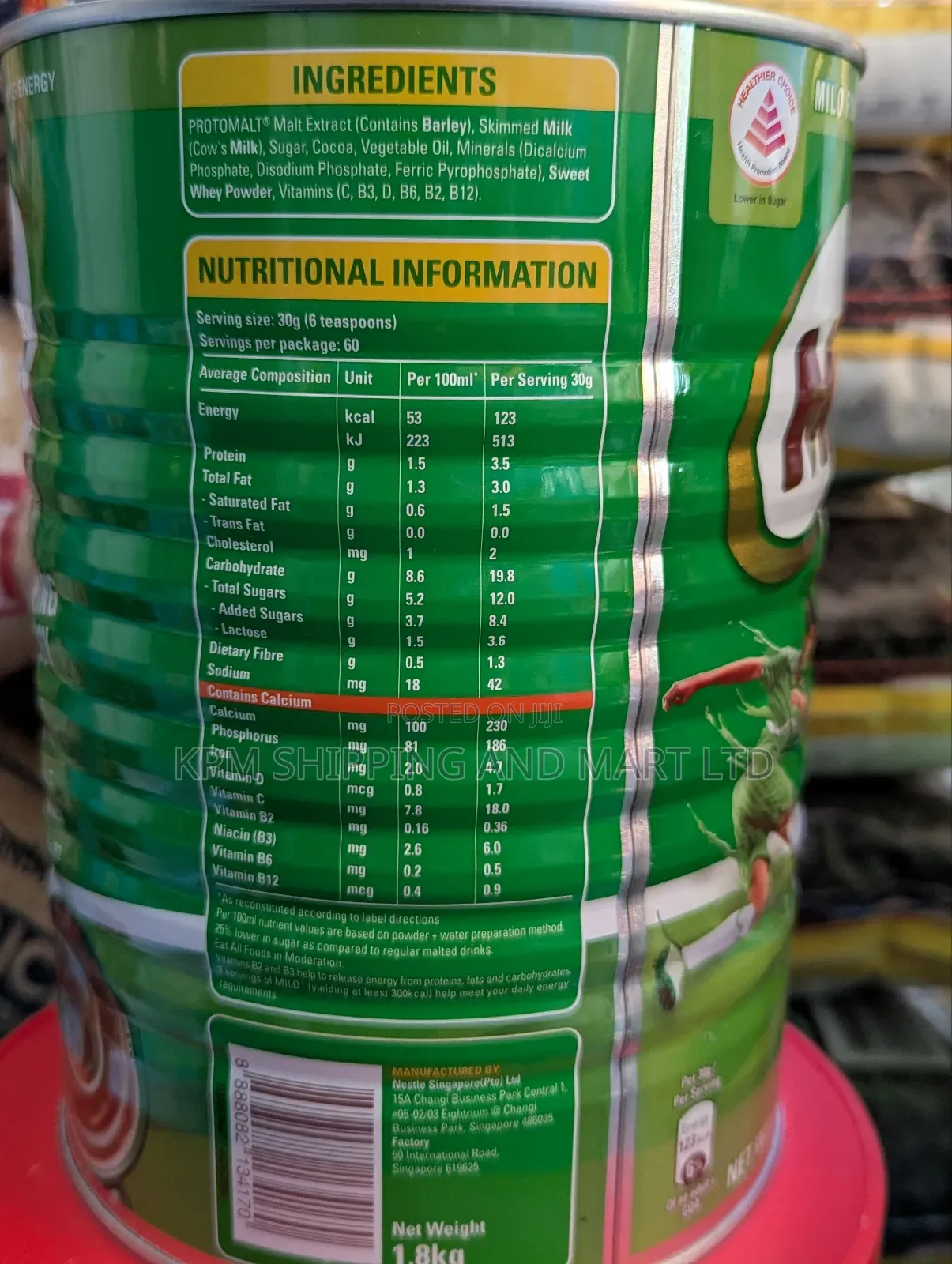 Nestle Milo Powder(Usa 1.8kg)