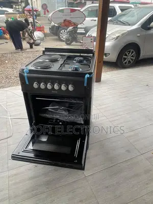 Heavy-Duty Standing Cooker With Oven