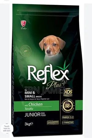 Reflex Plus Mini Small Junior/Puppy Dog Food.