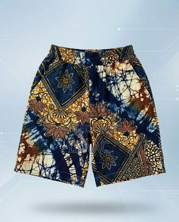 Ankara Bakit Shorts and Shirts
