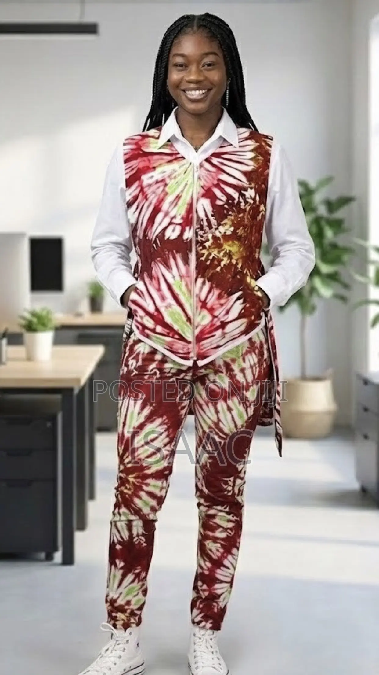 Ankara Bakit Shorts and Shirts