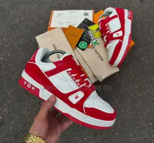 Louis Vuitton Red and White