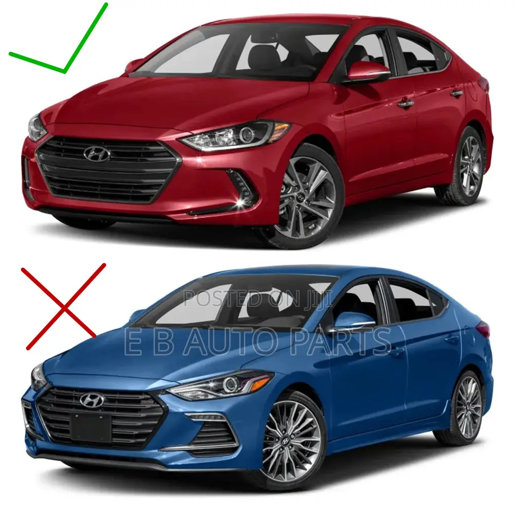 Elantra 2018 Bumper and Headlight Upgrade