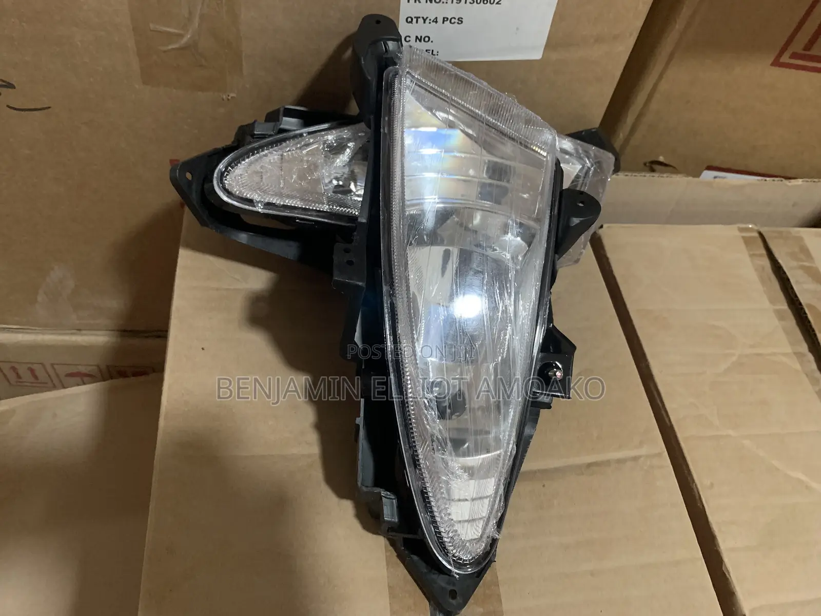 Hyundai Elantra 2007-2009 Foglights