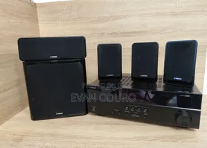 Powerful Yamaha Avr Home Theater 5.1 Bluetooth,Usb,Radio,Dvd,Optica