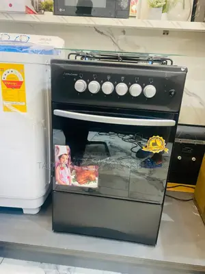 Easy Clean _ Volcano 4 Burner Gas Cooker