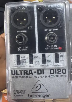 Active Ultra Di Di20 Behringer 2-Channel
