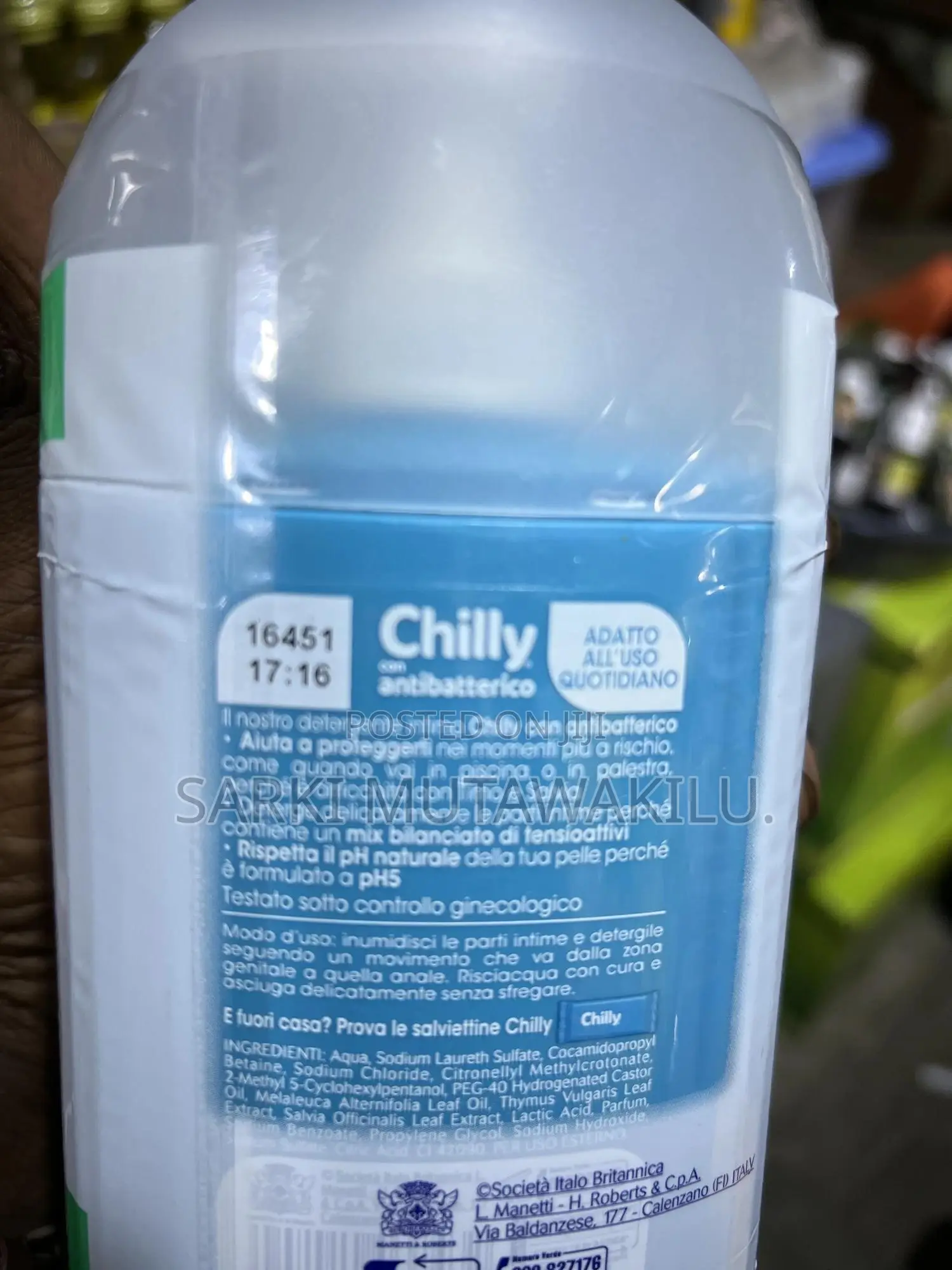 Chilly Fermening Wash