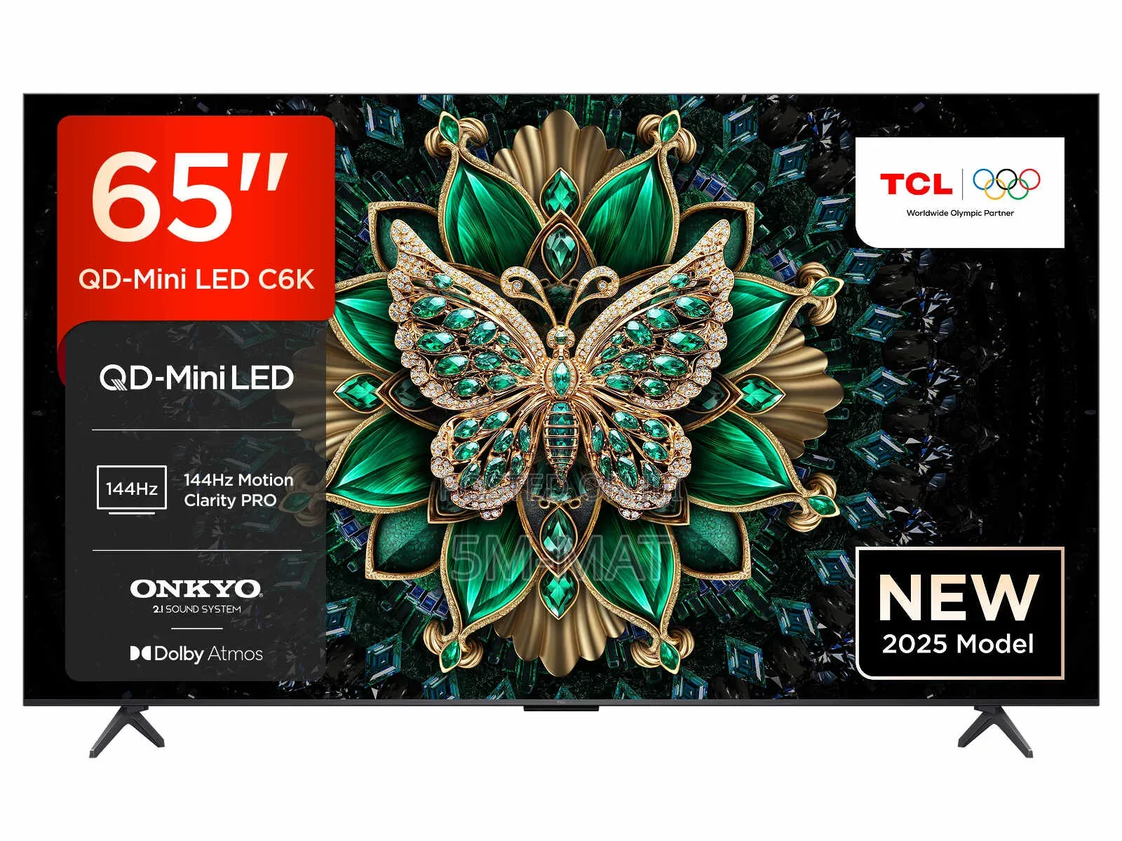 TCL Qled 65c6k Qd-Mini Led Smart Television 2025 Model