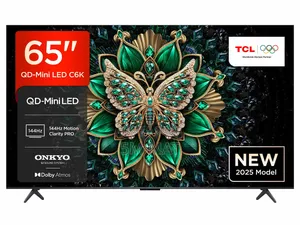TCL Qled 65c6k Qd-Mini Led Smart Television 2025 Model