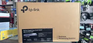 28-Port Gigabit Easy Smart Switch With 24-Port Poe+ Switch Tl-Sg1428pe