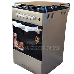 With- 0ven Grill. 4 Burner Volcano Gas Cooker