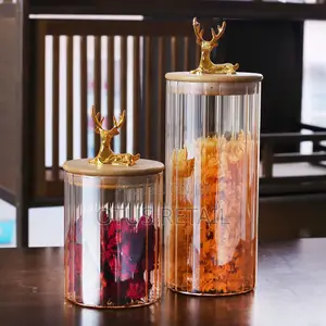 4 Set Glass Food Storage
