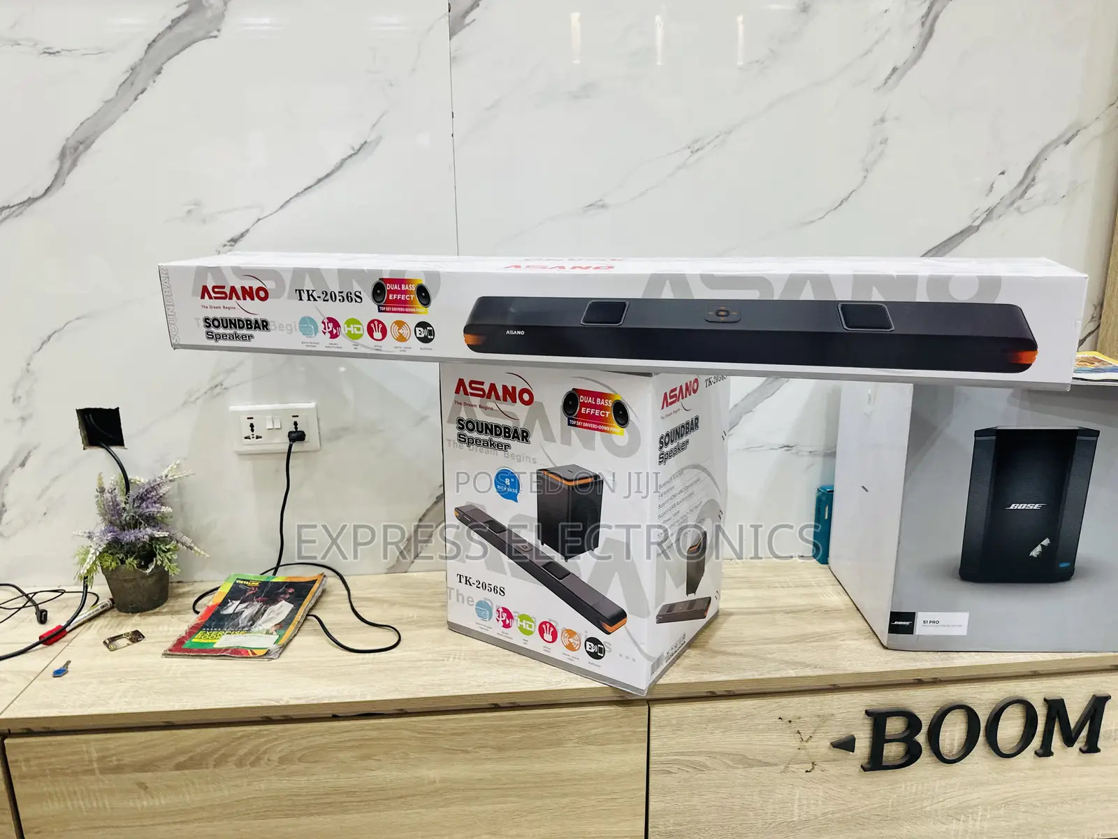 Grab Your New Asano Tk 2056 Sound Bar Black With Woofer