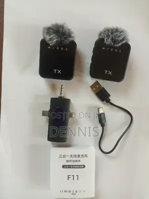 3 In 1 F-11 Lavalier Microphone