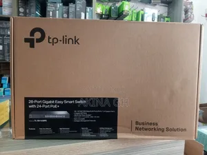 Tplink 28port Gigabit Easy Smart Switch With 24 Port Poe+(Tl-Sg1428pe)