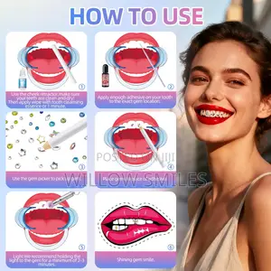 Tooth Gem Kit + Oral Care Set