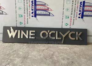 3d Backlit Signage for Wine O’Clock