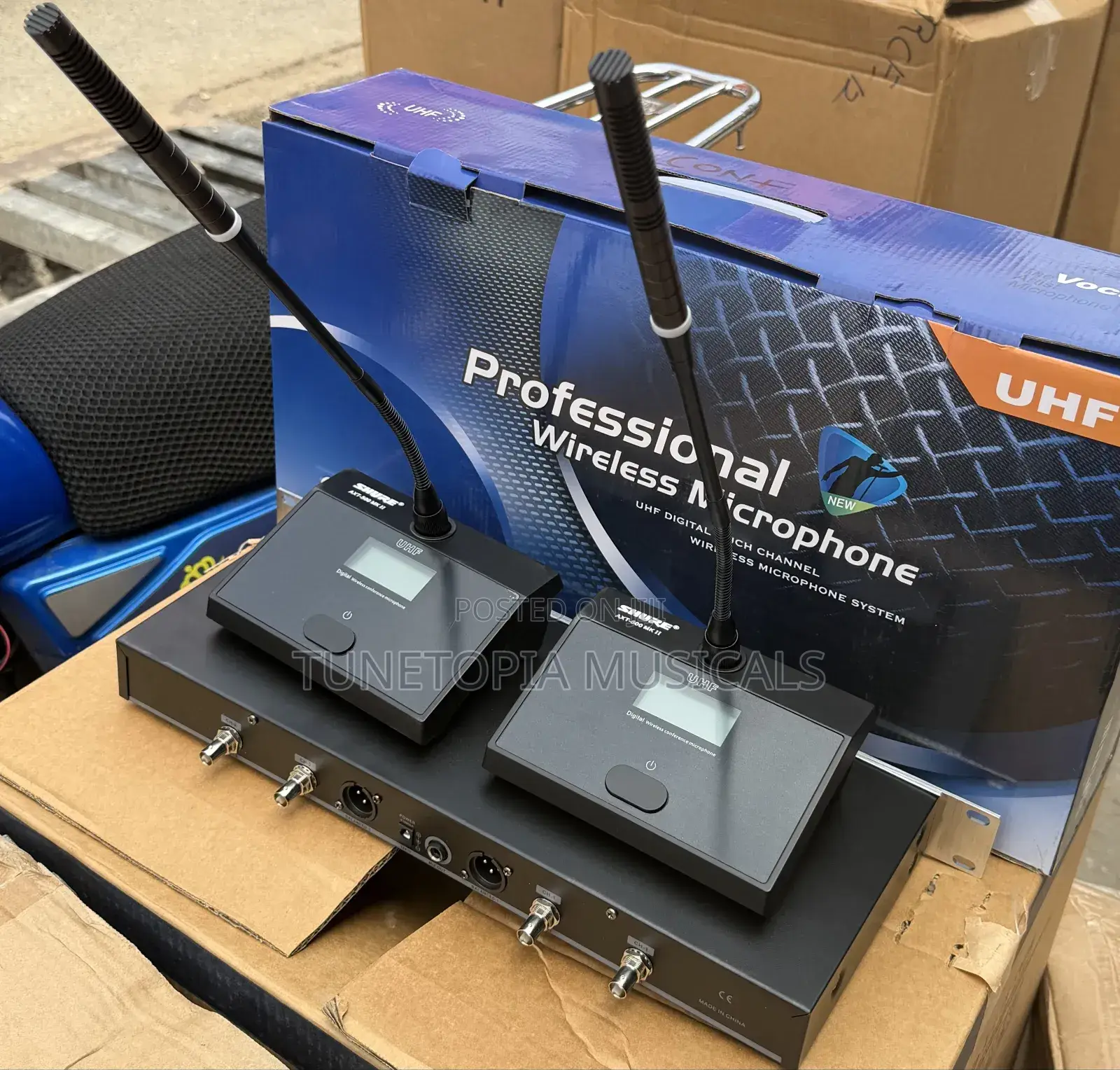 Shure Axt-500 Mk Ii Professional 2in1 Conference Wireless Microphone