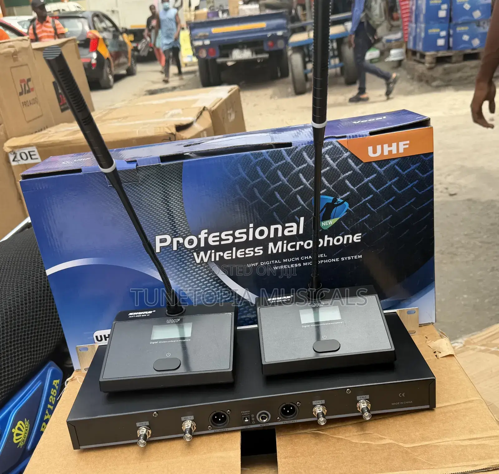 Shure Axt-500 Mk Ii Professional 2in1 Conference Wireless Microphone