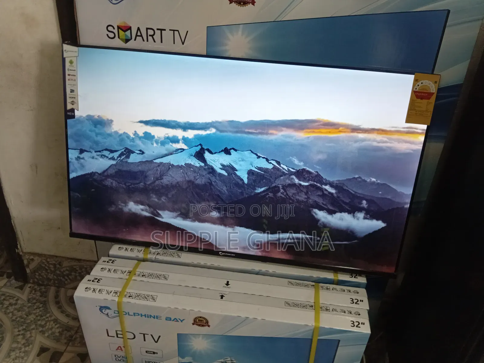 The Night Shift Network Dolphine Bay 43-Inch Smart Tv, Dolphine Bay
