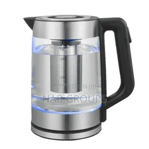 2l Glass Kettle With Infuser