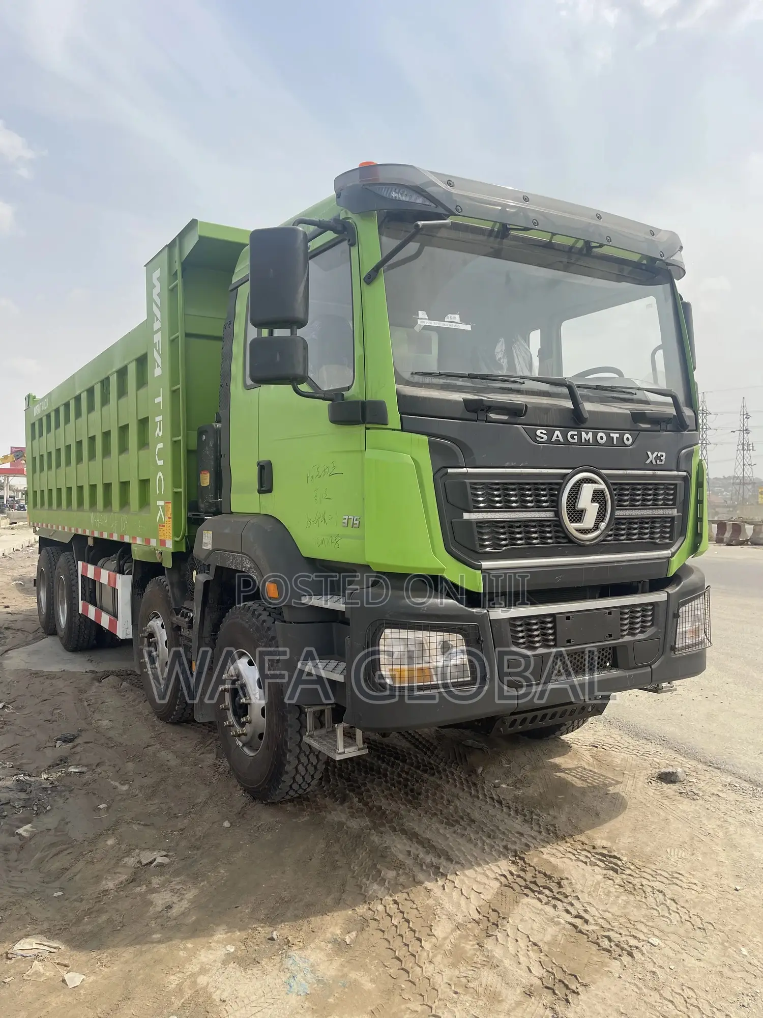 25 Cubic Sagmoto X3 Tipper Truck