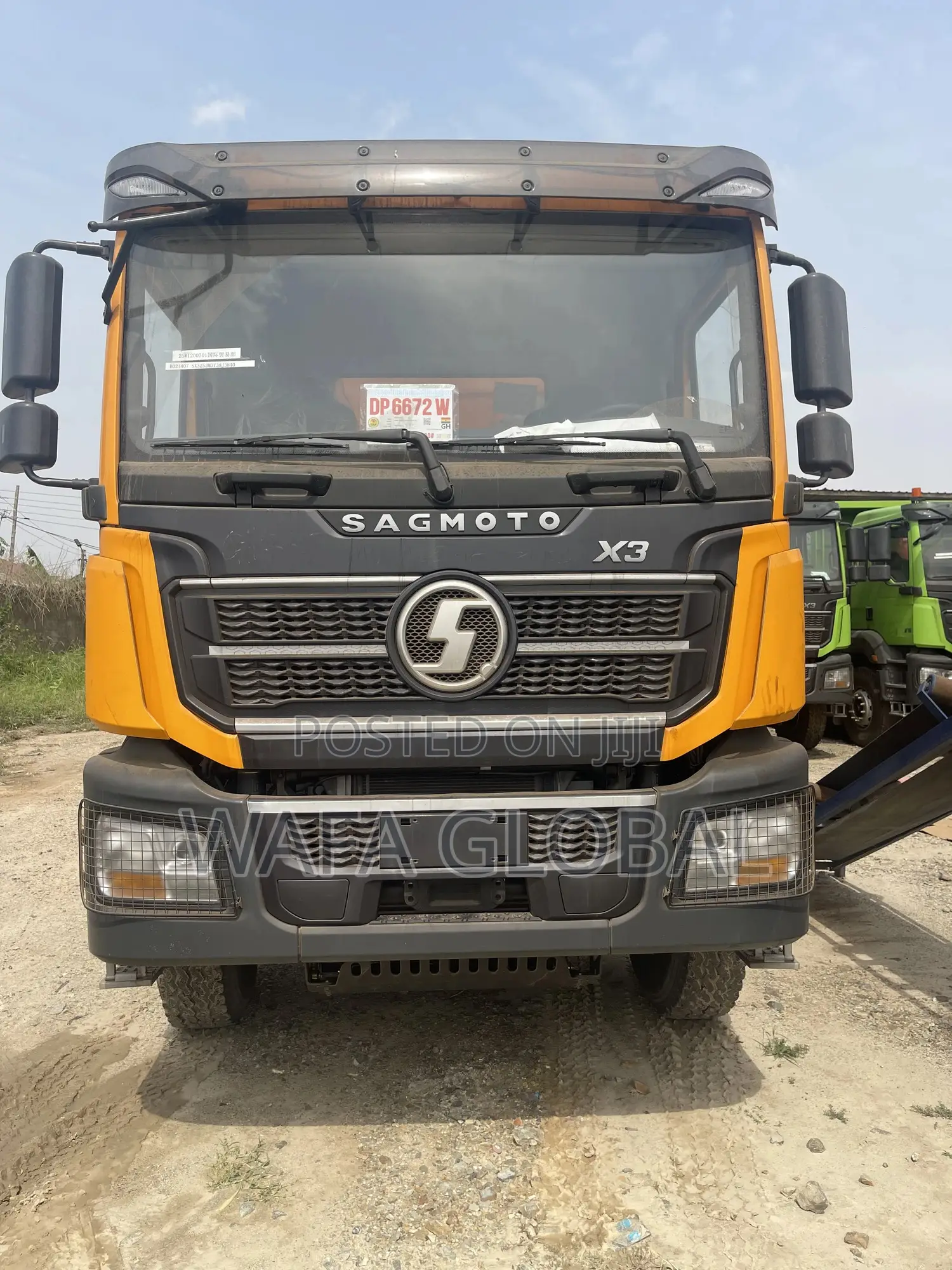 6x4 Sagmoto X3 Tipper Truck