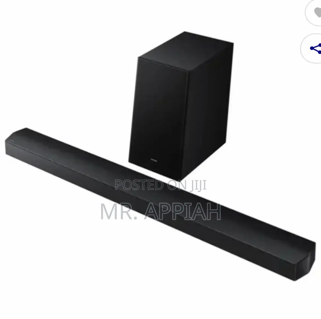 Sealed in Box Samsung B750f 400watt Sound Bar System(Black).