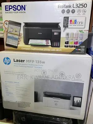 Epson Ecotank L3250 and Hp Laserjet MFP 135w