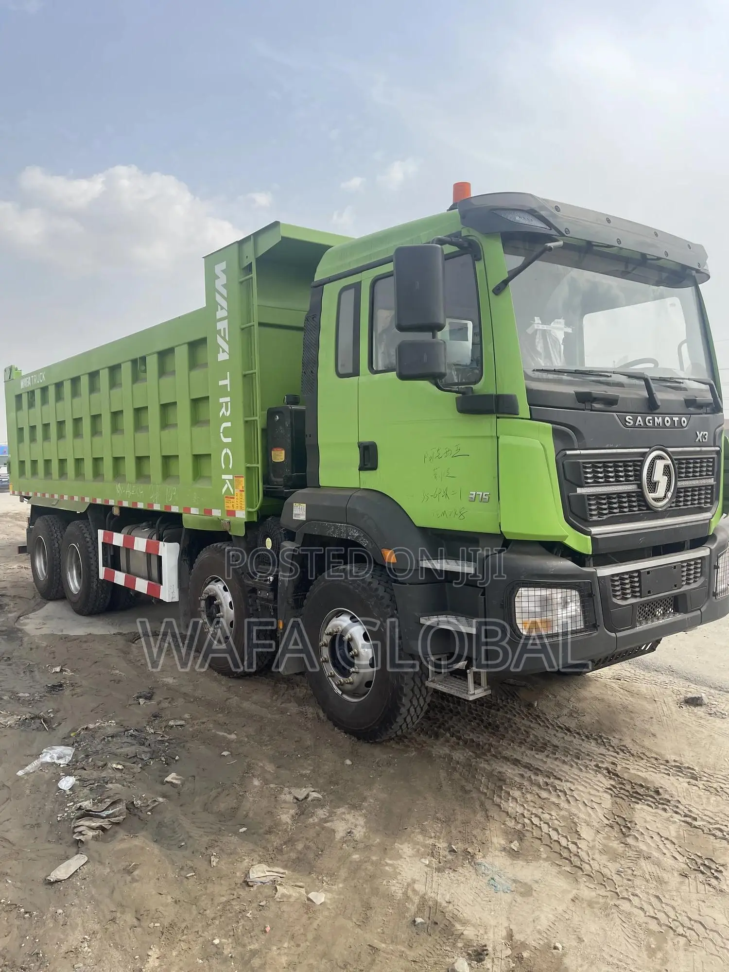 25 Cubic Sagmoto X3 Tipper Truck