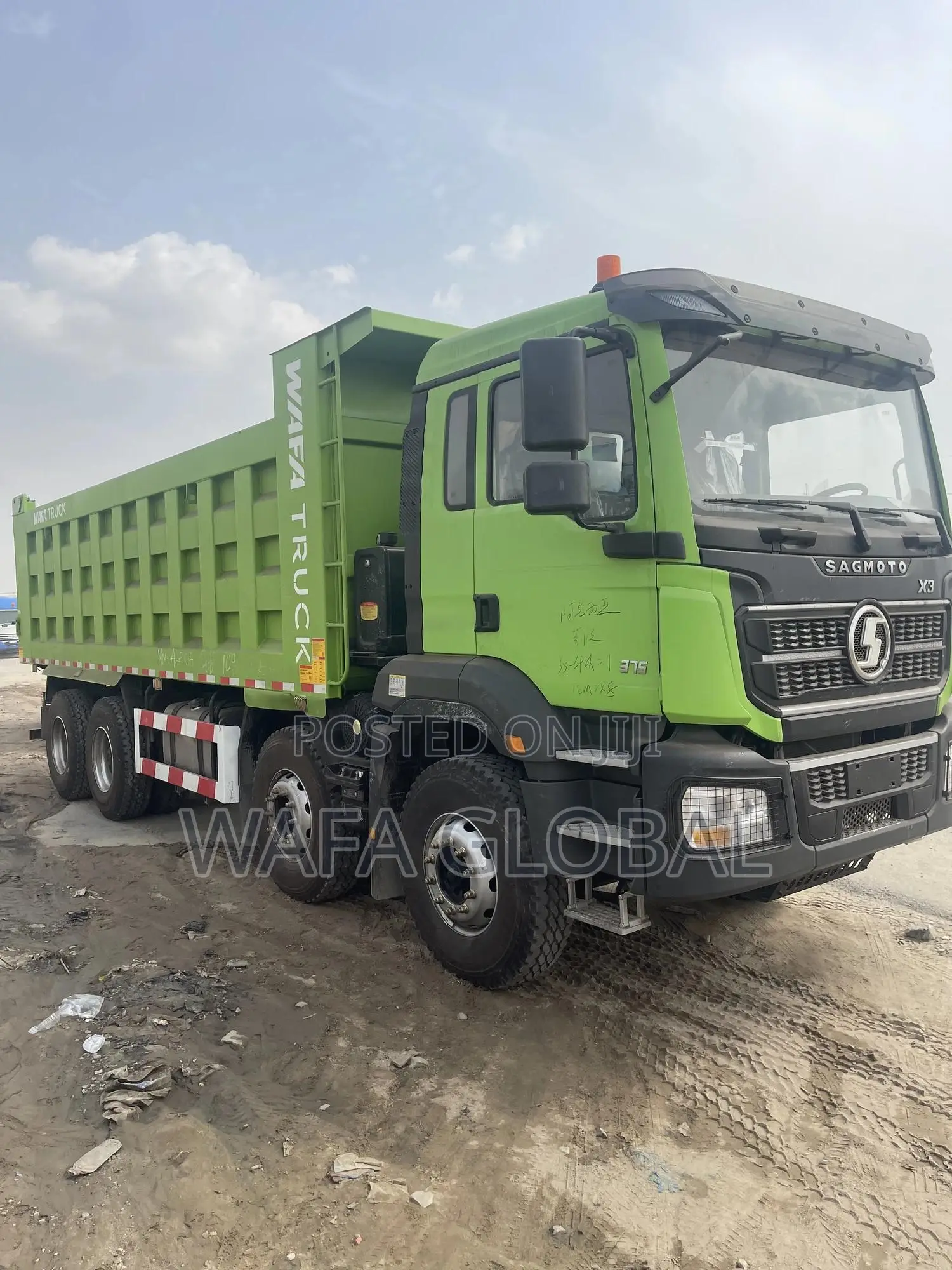 25 Cubic Sagmoto X3 Tipper Truck