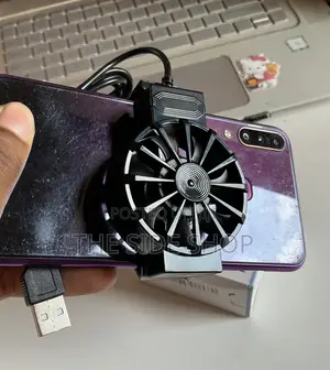 Led Wired Phone Cooling Fan for Mobile Gaming