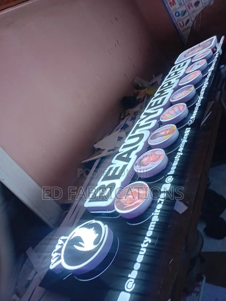 3d Signage With Light and Water-Resist