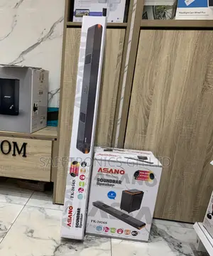 Secure Black Wireless Asano Tk-2056 Electric Bluetooth Soundbar