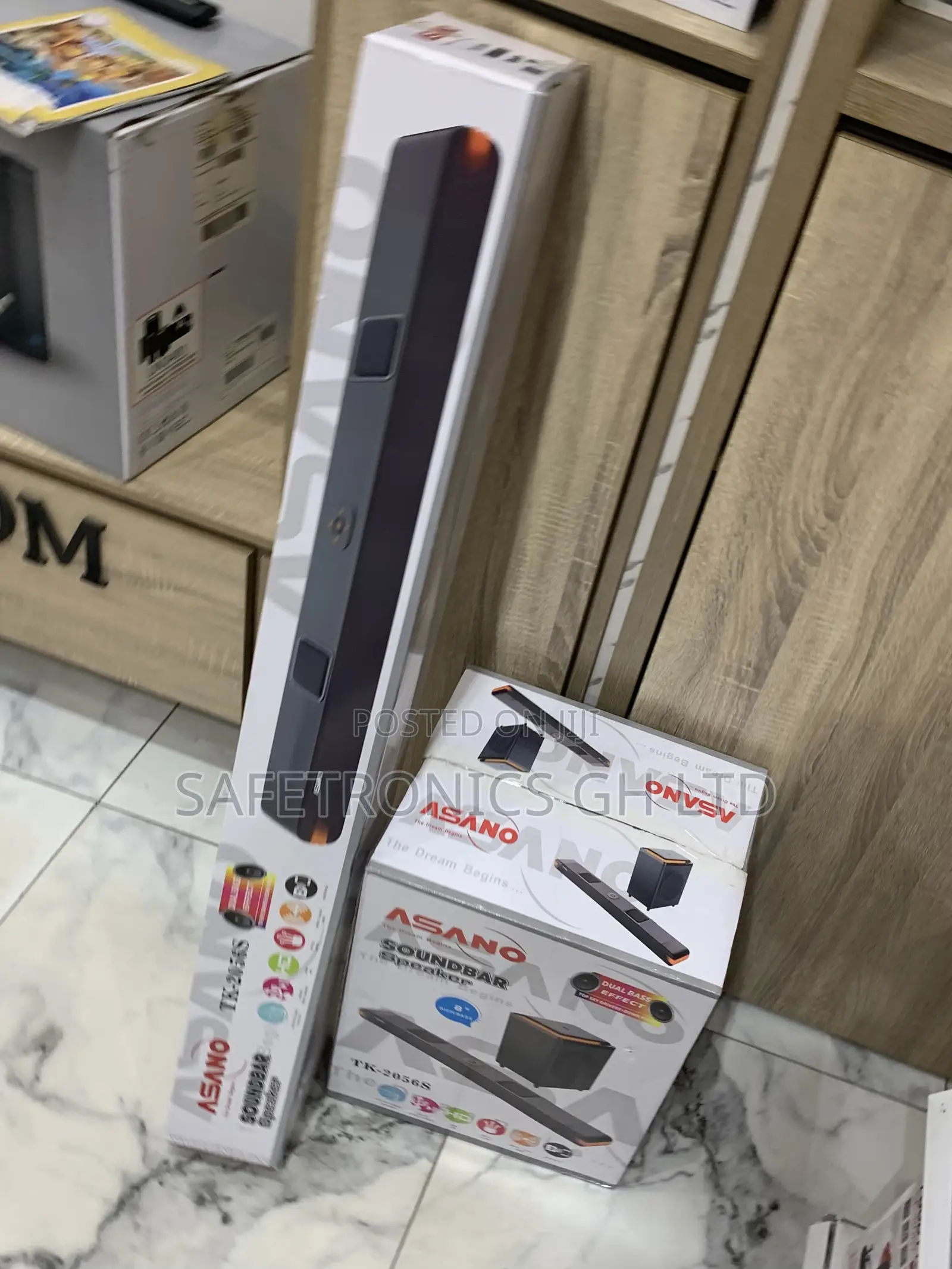 Lastest Black Asano Tk-2056 Electric Wireless Bluetooth Soundbar
