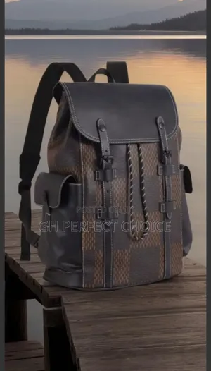 Custom Leather Adventure Backpack