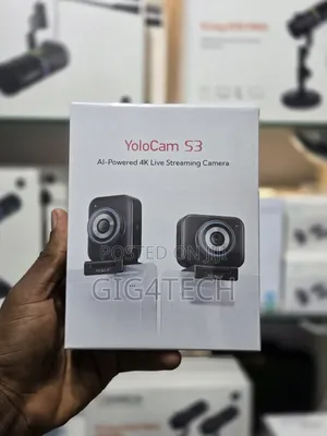 Yolocam S3 Ai Live Streaming Web Camera