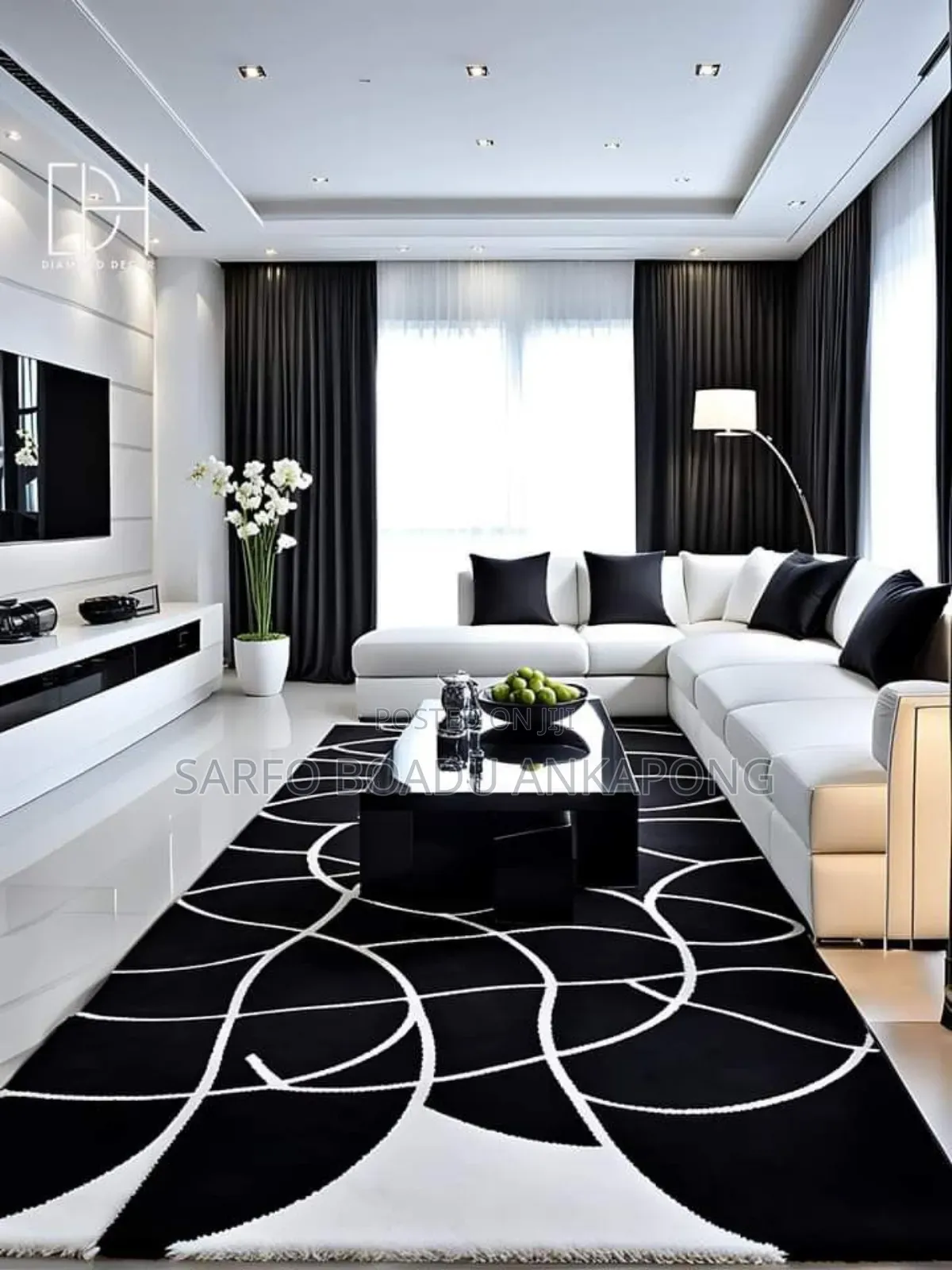 Loyalty Living Room Decor and Curtains
