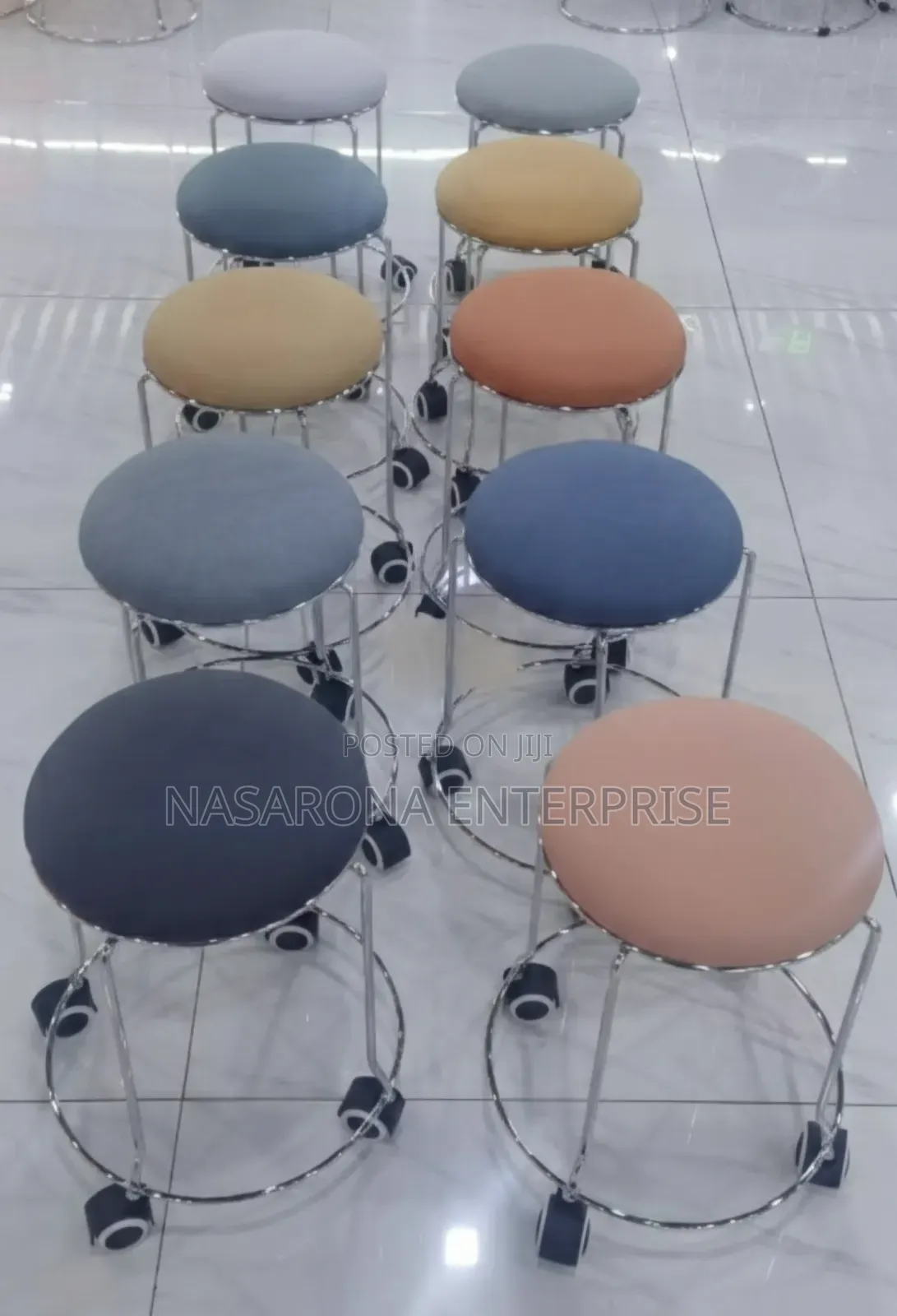 Movable Portable Round Chair