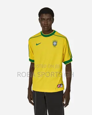 1998 Nike Brazil Home Jersey