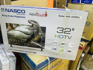Slim Design Nasco 32” Full Digital Satellite Hd Led Tv