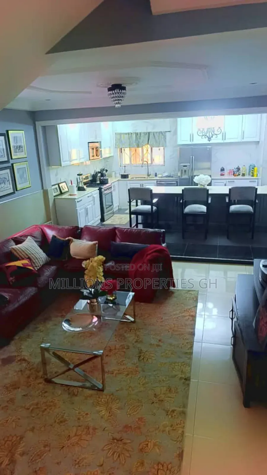 Furnished 6bdrm House in Millions Properties, Weija for sale