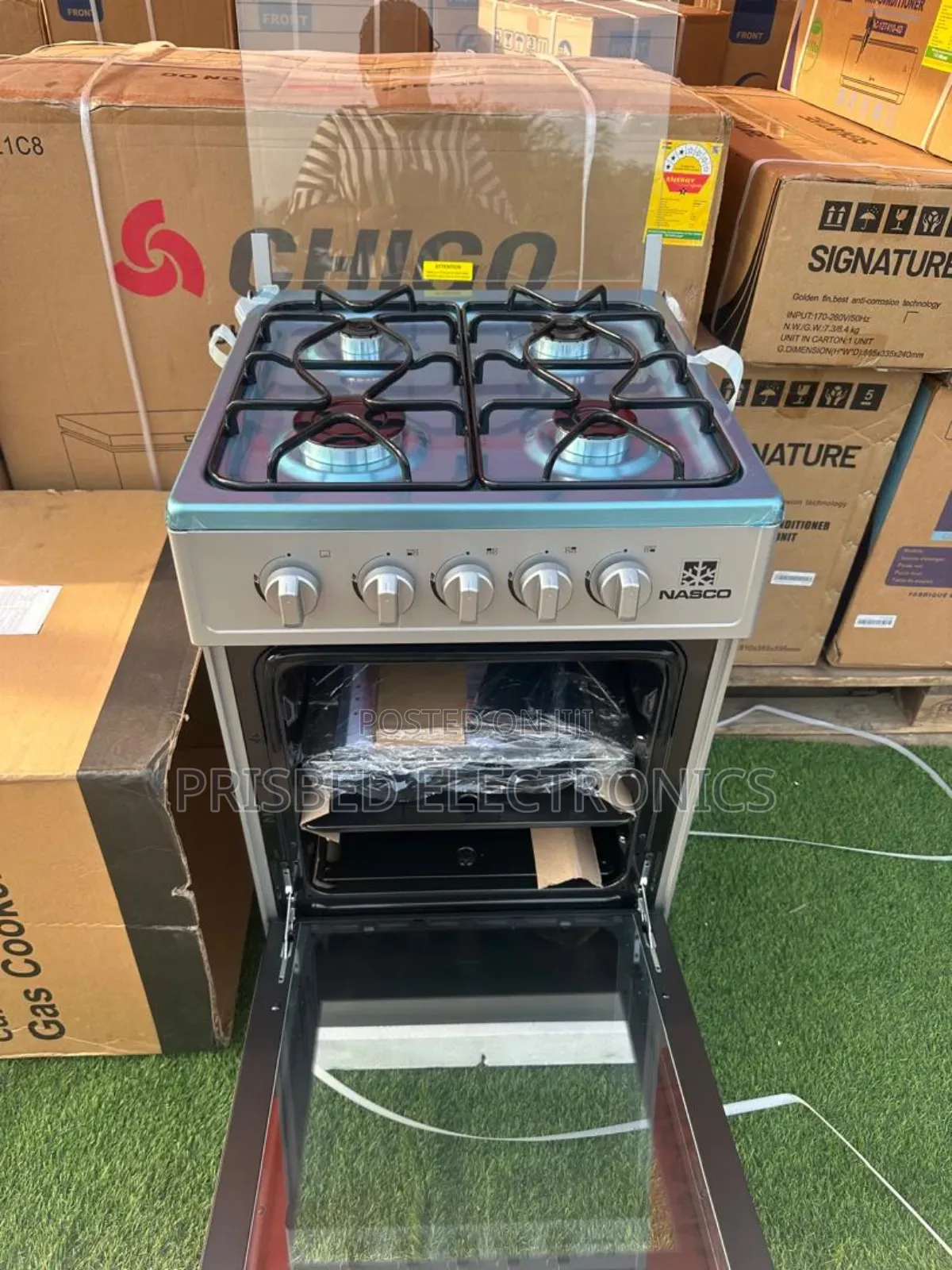 Nasco Durable 4burner Gas Cooker 50*50