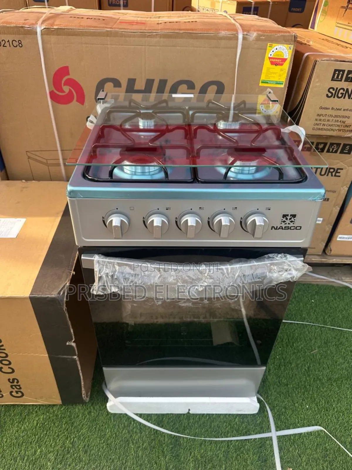 Nasco Durable 4burner Gas Cooker 50*50