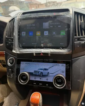 Toyota Land Cruiser 2009 to 2015 Android, Apple Carplay Ac Controls