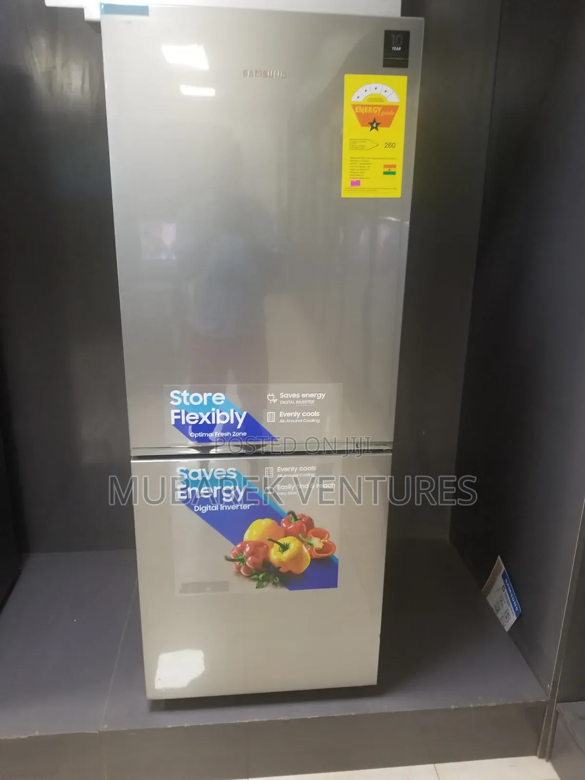 Samsung 270ltrs Double Door Bottom Freezer