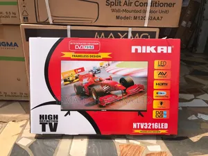 Slim And Flameless Quality Nikai 32inch Digital Satellite Tv