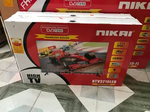 Slim And Flameless Quality Nikai 32inch Digital Satellite Tv